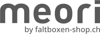 Meori Faltboxen Shop Schweiz-Logo